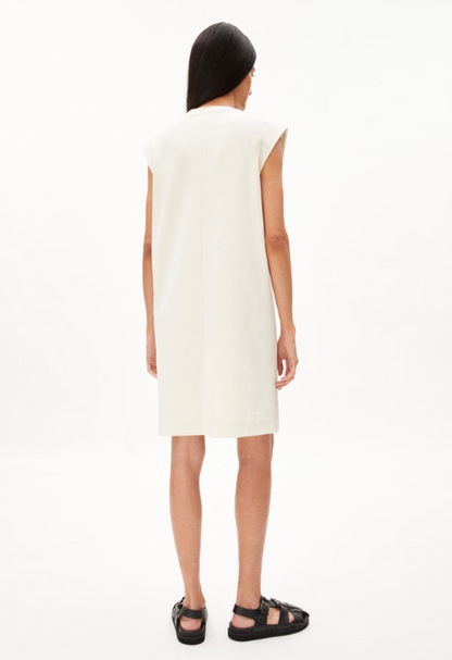 Armedangels - Ikaa Kleid ohne Arm V-Neck natur aus Biobaumwolle, fair produziert