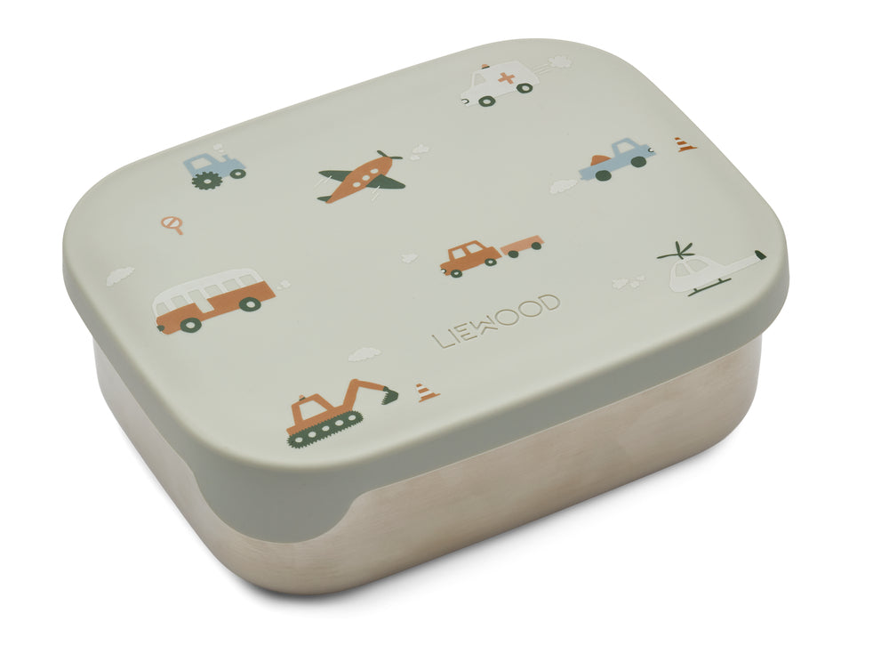 Liewood - Brotzeitbox/ Lunchbox Arthur Fahrzeuge