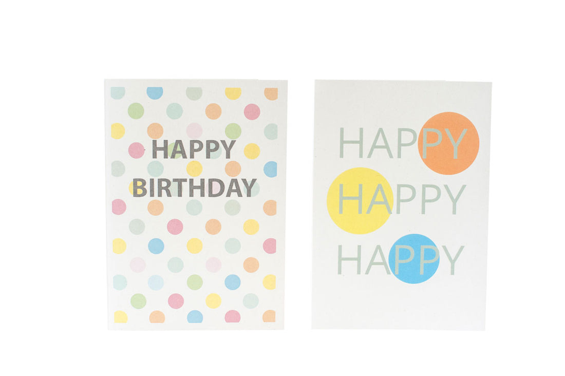Auryn Papeterie - Happy Birthday Konfetti - Geburtstagskarte - AURYN Shop