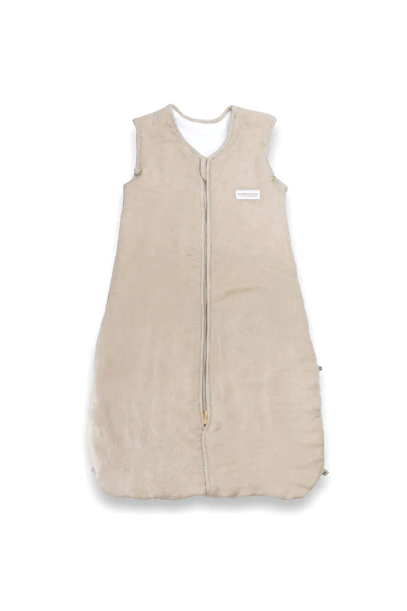 Bamboom - Sommerschlafsack ohne Arm rosa 1TOG aus Biobaumwolle