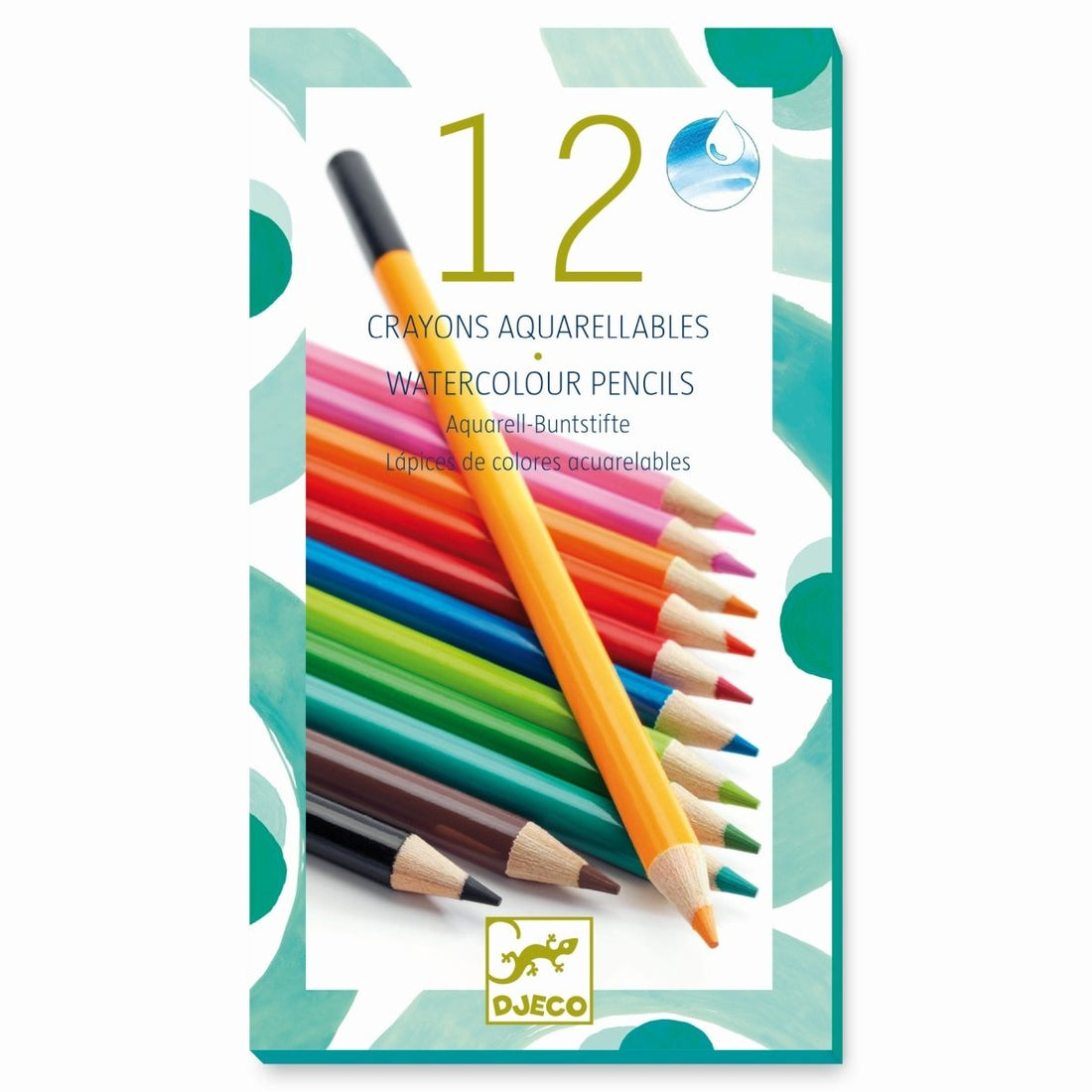 Djeco - 12 Aquarellstifte - AURYN Shop