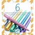 Djeco - Farben: 6 metallic Marker - AURYN Shop