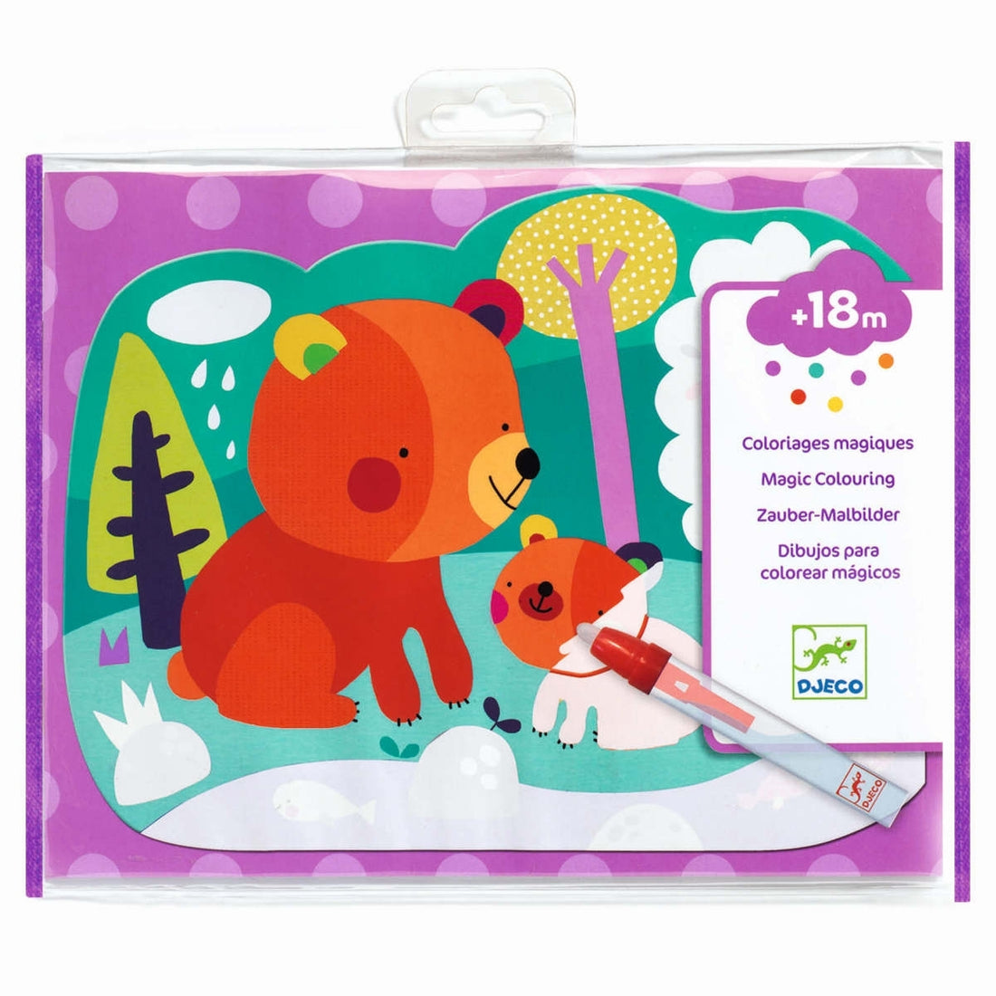 Djeco - Wassermalen im Wald versteckt - AURYN Shop