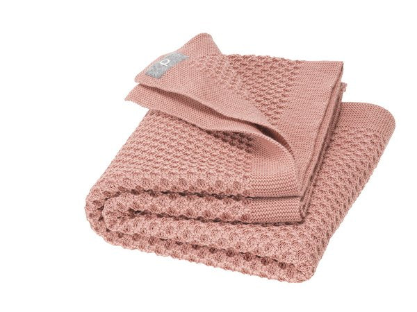 Disana - Baby Wabenstrickdecke Wolle rosa