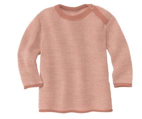 Disana - Melange Pullover rosa-natur - AURYN Shop
