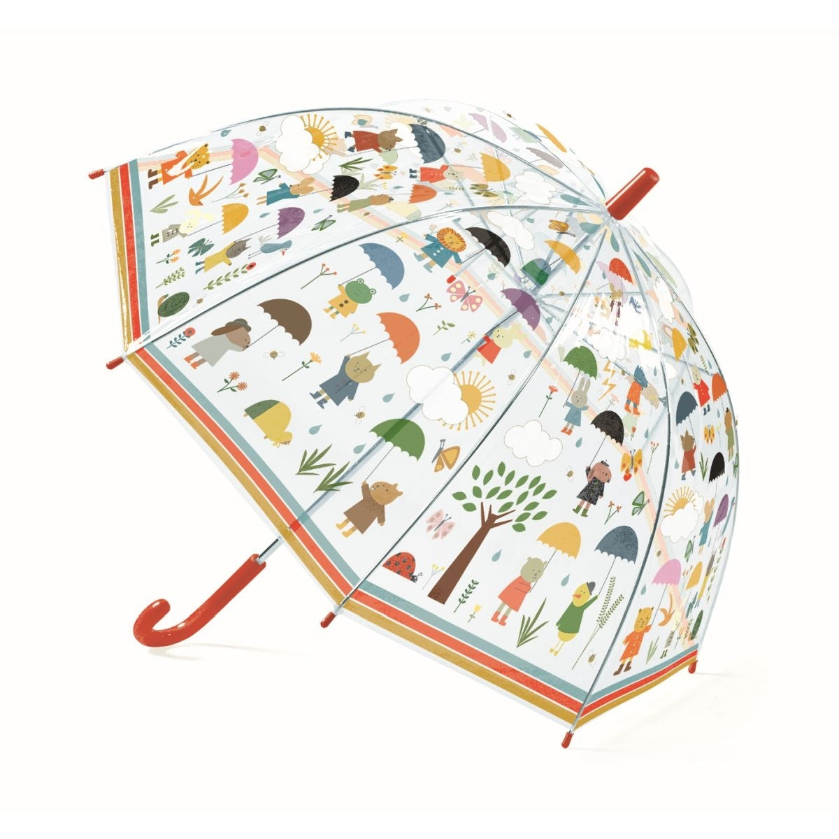 Djeco -  Kinder-Regenschirm rot - AURYN Shop