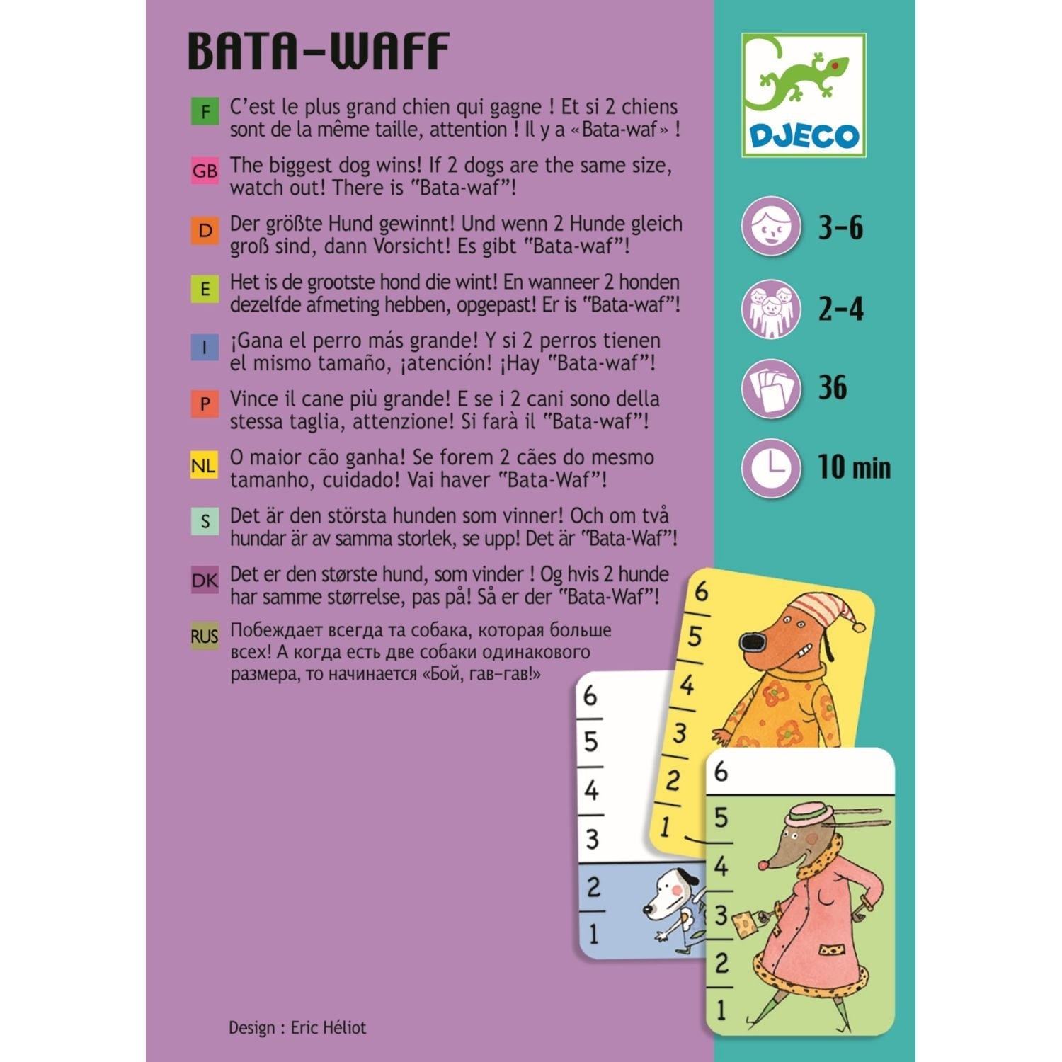 Djeco - Bata-Waff Kartenspiel - AURYN Shop