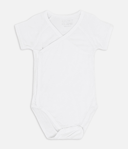 Hust & Claire - Baby Body Kurzarm weiß - AURYN Shop