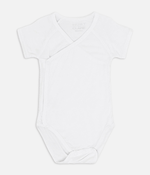 Hust &amp; Claire - Baby Body Kurzarm weiß - AURYN Shop