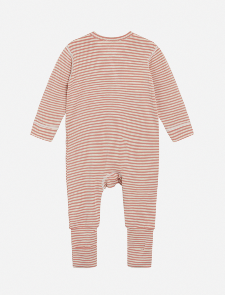 Hust &amp; Claire - Baby Body gestreift rosa - AURYN Shop