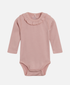 Hust & Claire - Baby Body Langarm rosa mit Kragen - AURYN Shop