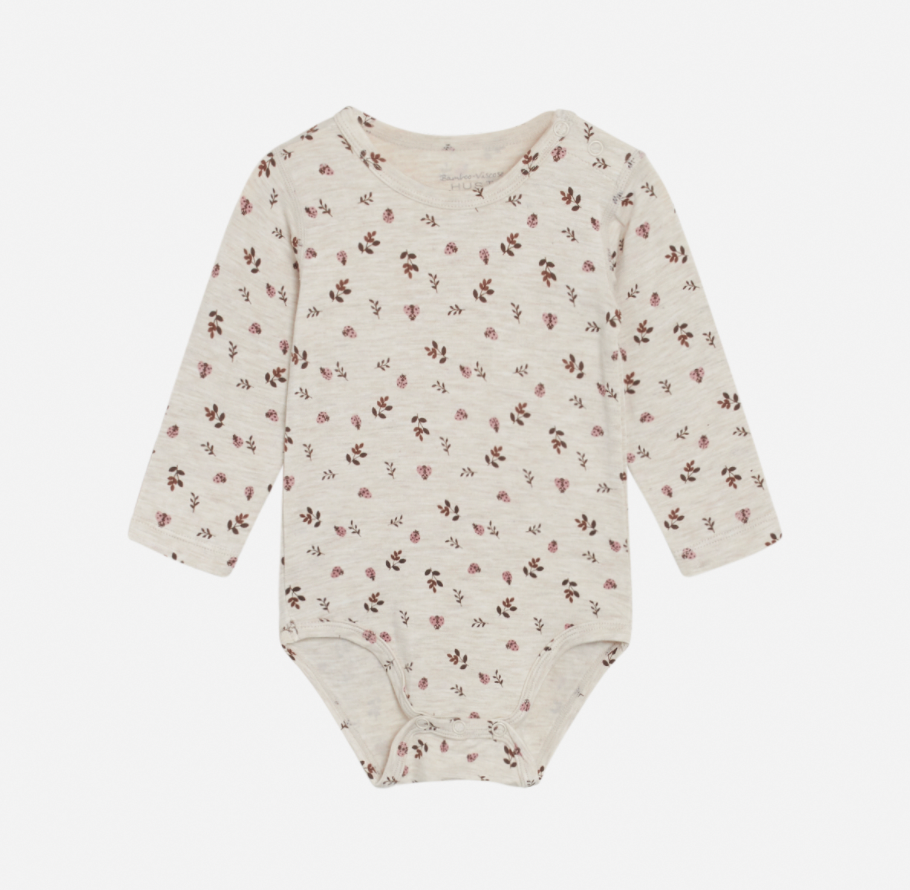 Hust & Claire - Baby Body mit Blumen print - AURYN Shop