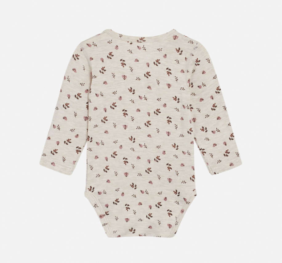 Hust &amp; Claire - Baby Body mit Blumen print - AURYN Shop