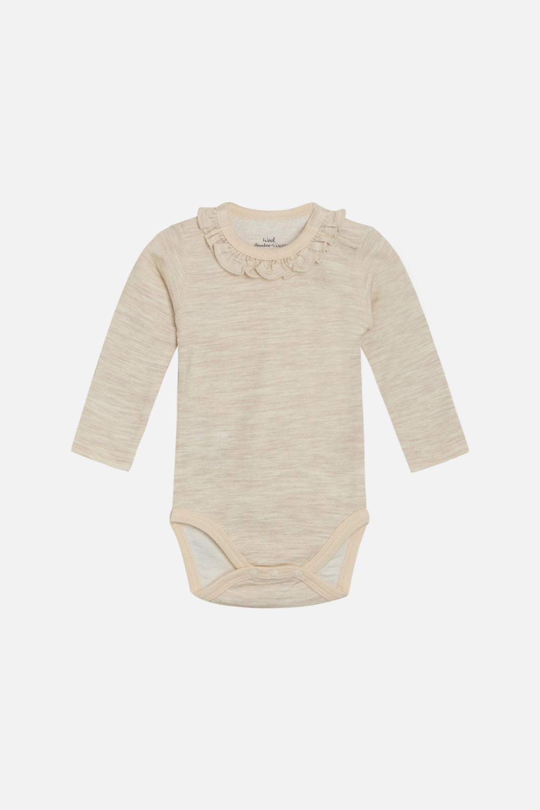 Baby Body Wolle/ Bambus natur, fair produziert von hust and Claire