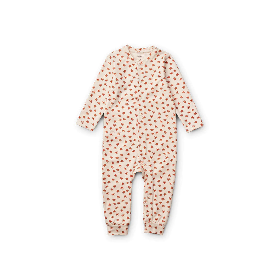 Liewood - Babystrampler Print flora Biobaumwolle