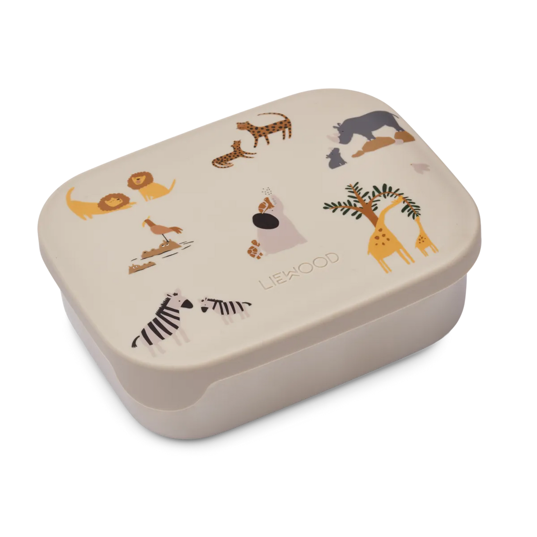 Kinder Brotzeitbox/ Lunchbox Safari sandy