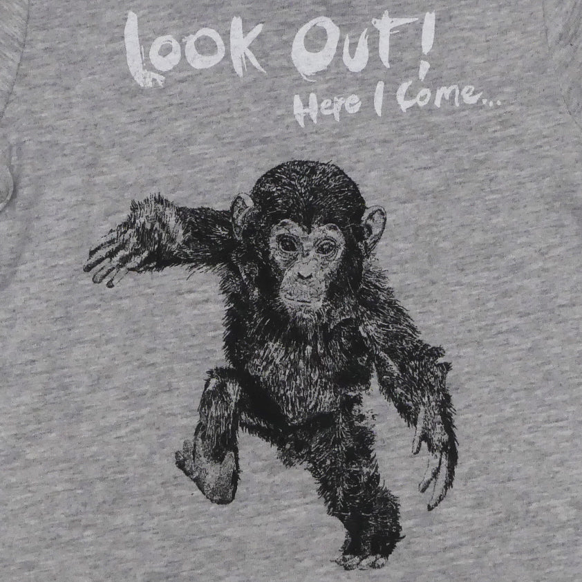 ▷ Lion of Leisure - Baby- Kinder T-Shirt Affe graumeliert | München – AURYN  Shop