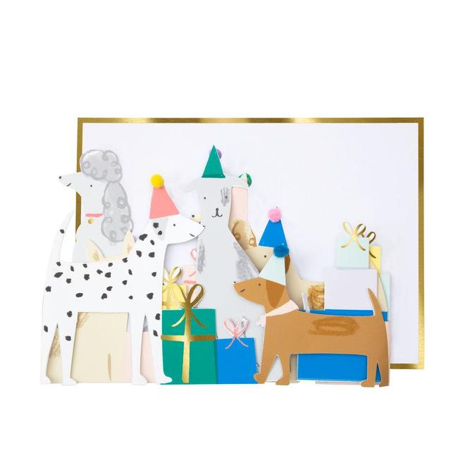 Meri Meri - Geburtstagskarte Hunde - AURYN Shop
