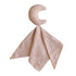 Mushie - Baby Schmusetuch Mond rosa aus Biobaumwolle
