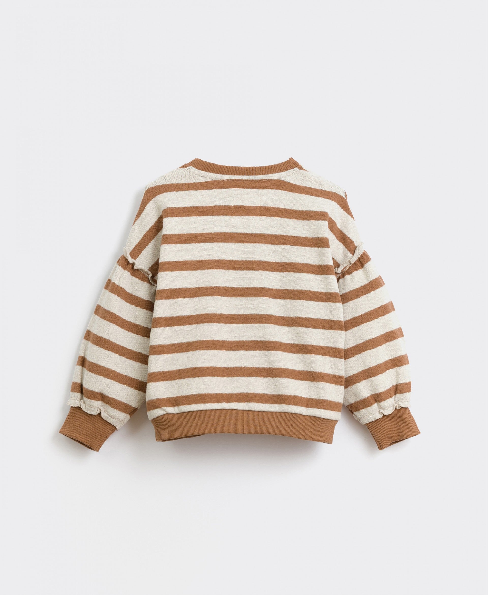 Play Up - Sweatshirt  mit Fleece auf der Innenseite - braun