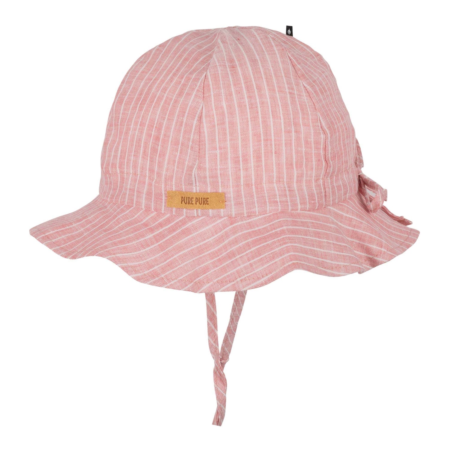 Pure Pure - Sonnenhut mit UV Schutz Streifen rosa - AURYN Shop