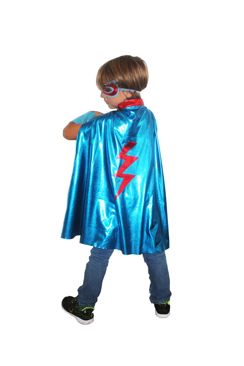 Super Hero Kostüm blau 3- teilig in Frankreich produziert von Ratatam