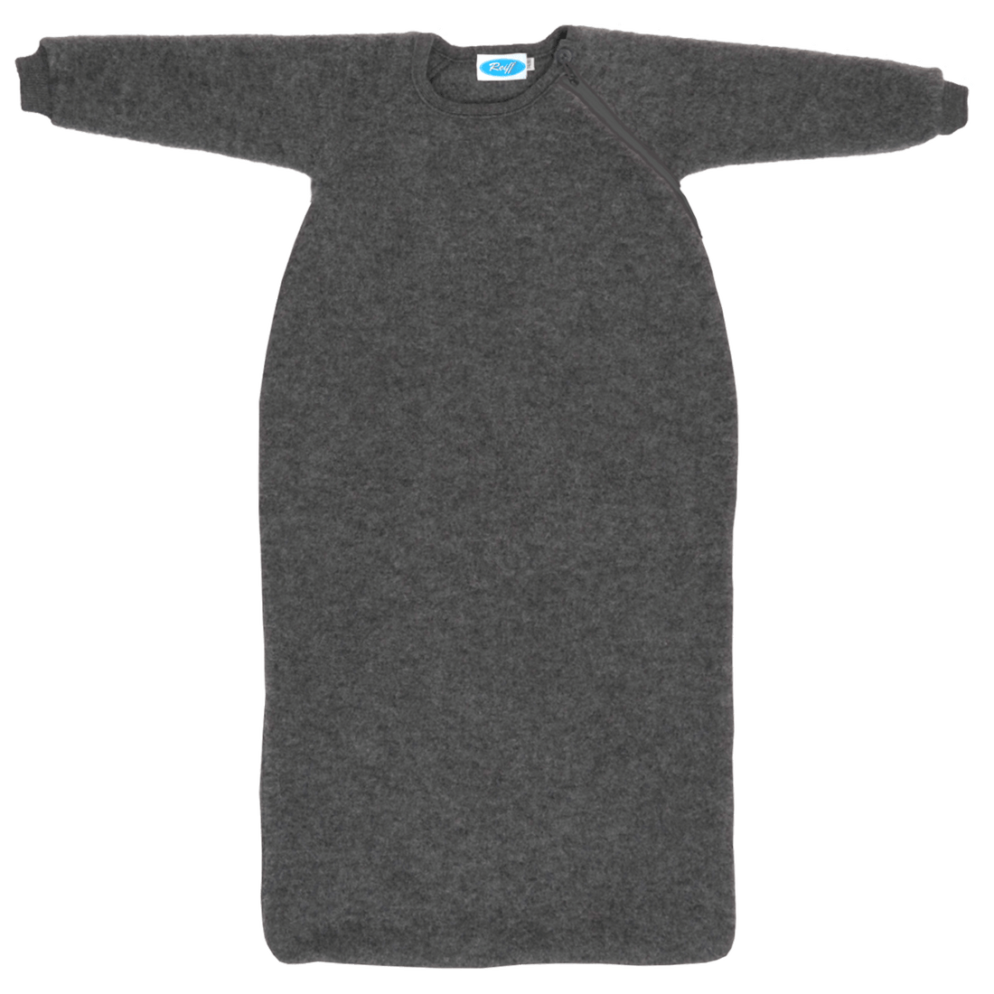 Reiff - Schlafsack mit Arm Wollfleece grau - AURYN Shop