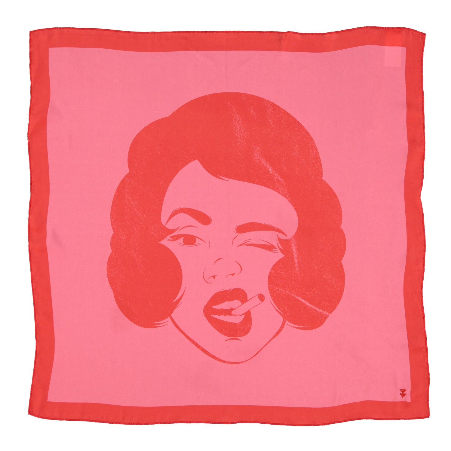 Sister Department - Tuch/ Schal rosa Print Bella, fair produziert
