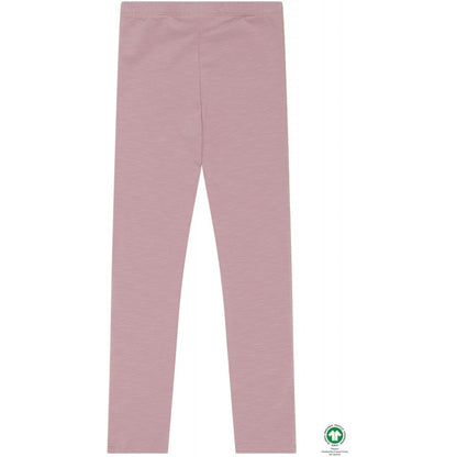 Mädchen LEggings aus GOTS zertifizierter Biobaumwolle in rosa, fair produziert von Soft Gallery