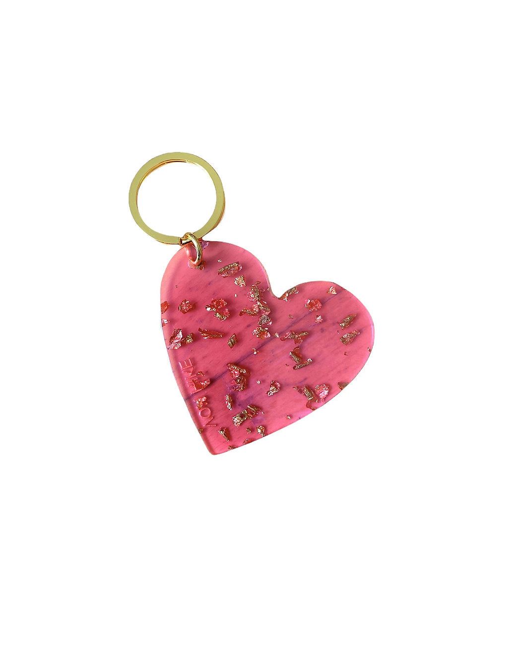 Von Rike - Schlüsselanhänger Herz pink - AURYN Shop