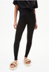 Armedangels - Leggings Faribaa logo in schwarz - Auryn Shop