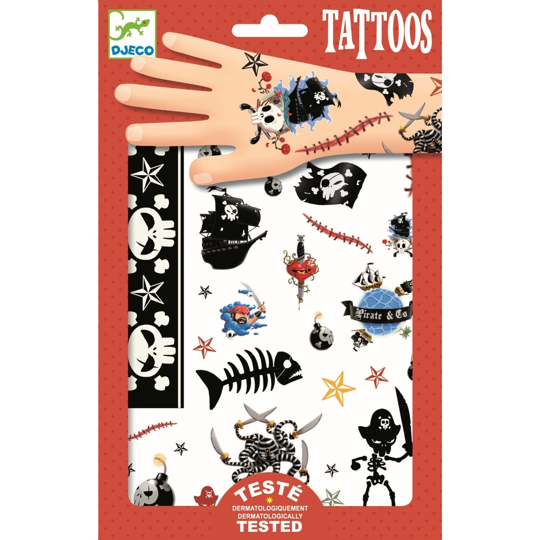 Djeco - Tattoo Piraten - AURYN Shop