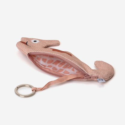 Don Fisher - Geldbeutel / Schlüsselanhänger Seepferdchen rosa