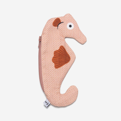 Don Fisher - Geldbeutel / Schlüsselanhänger Seepferdchen rosa
