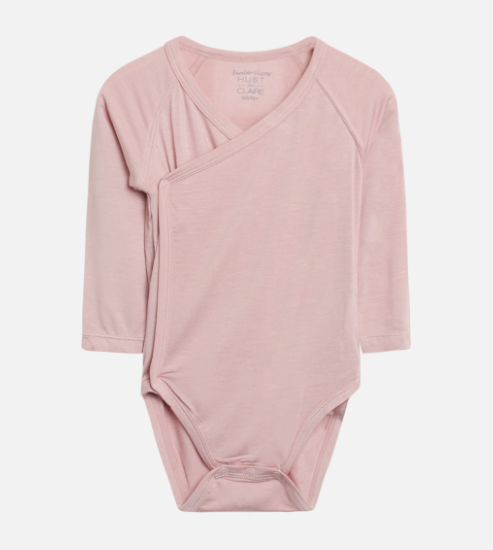 Hust & Claire - Baby Body Buddy Langarm rosa - AURYN Shop