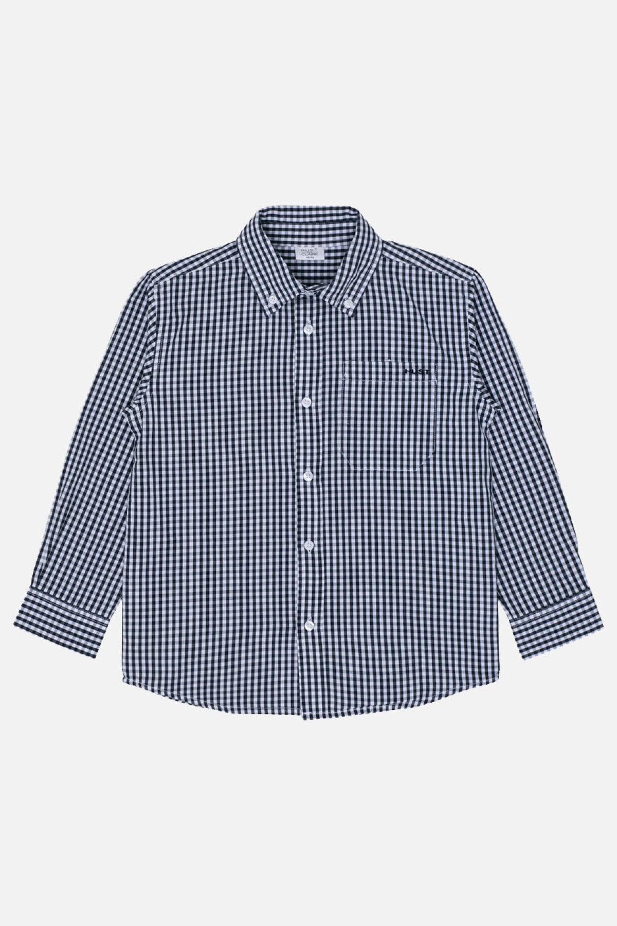 Hust &amp; Claire - Hemd Rene kariert navy - AURYN Shop