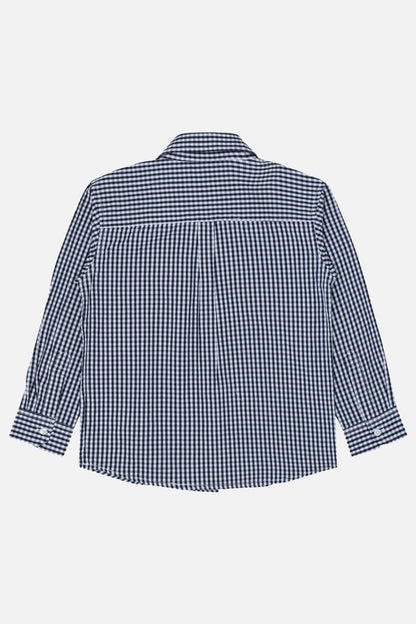 Hust &amp; Claire - Hemd Rene kariert navy - AURYN Shop