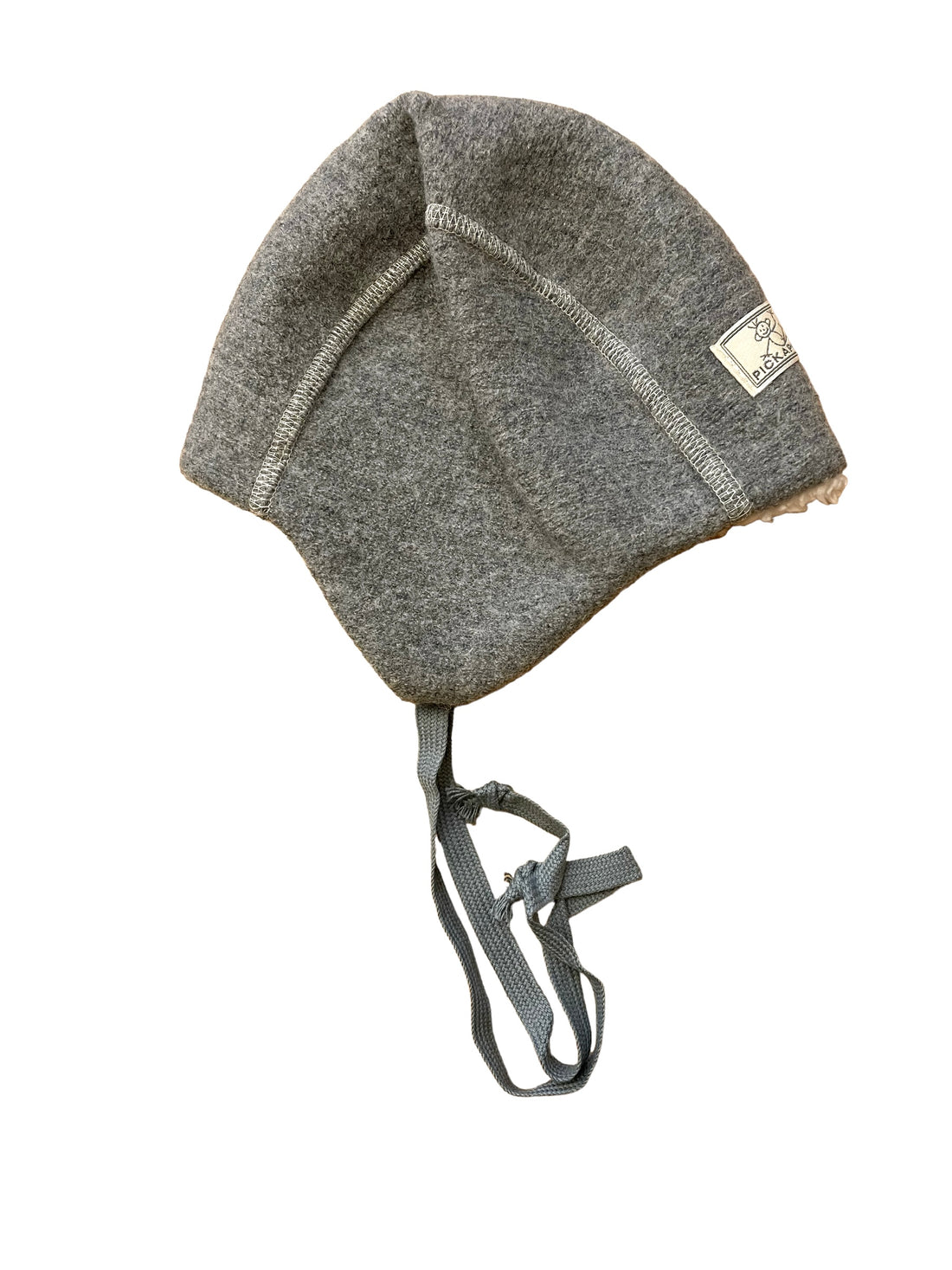 Pickapooh - Mütze Jan Walk grau Plüschfutter