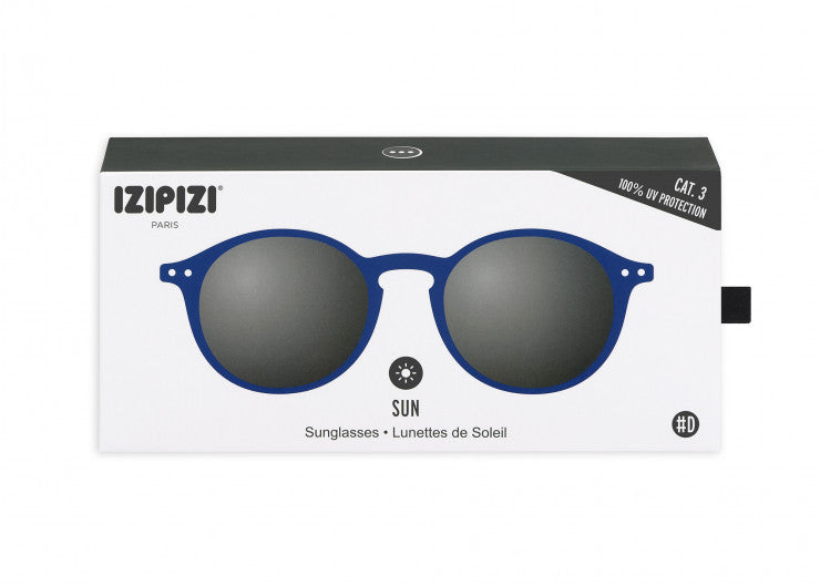 Izipizi - Unisex Sonnenbrille rund dunkelblau - AURYN Shop