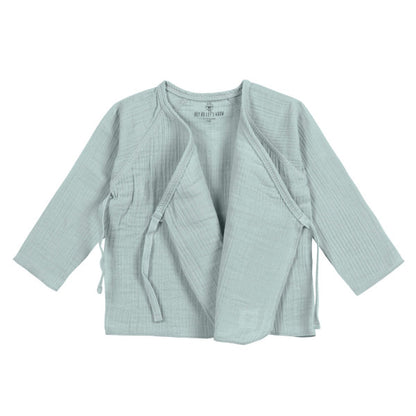 Lässig - Baby/ Kinder Muslin Wickelshirt mint - AURYN Shop