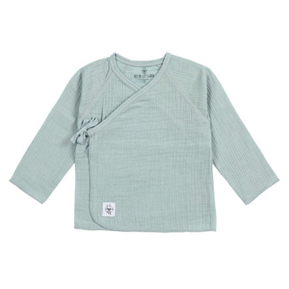 Lässig - Baby/ Kinder Muslin Wickelshirt mint - AURYN Shop