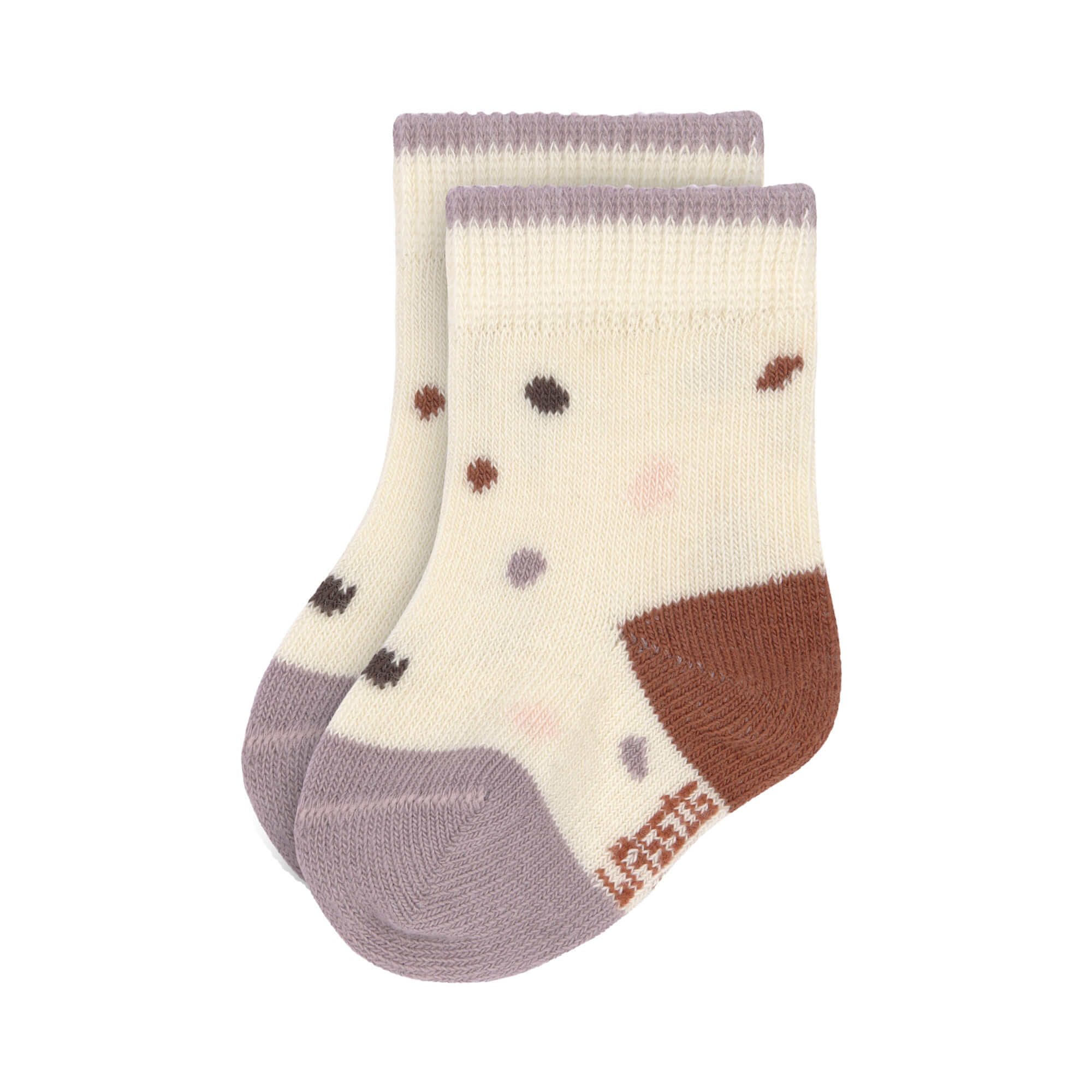 Lässig - Baby-Socken dünn 3er-Pack Tiny Farmer lila - AURYN Shop