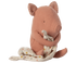 Lullaby Friends ist eine Kollektion mit schönen Artikeln für Babys. Dieses Schwein hat ein weiches Kuscheltuch und spielt ein ruhiges Wiegenlied, wenn du am Schwanz ziehst. Es besteht aus weichen Stoffen mit einzigartigen Drucken und ist in einer schönen Geschenkbox verpackt.