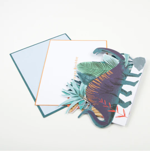 Meri Meri - Geburtskarte Dinosaurier - AURYN Shop