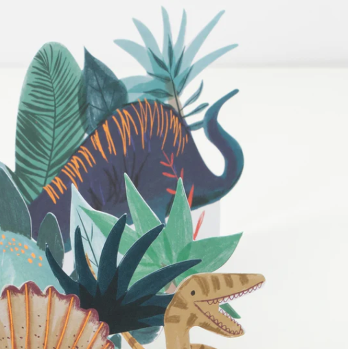 Meri Meri - Geburtskarte Dinosaurier - AURYN Shop