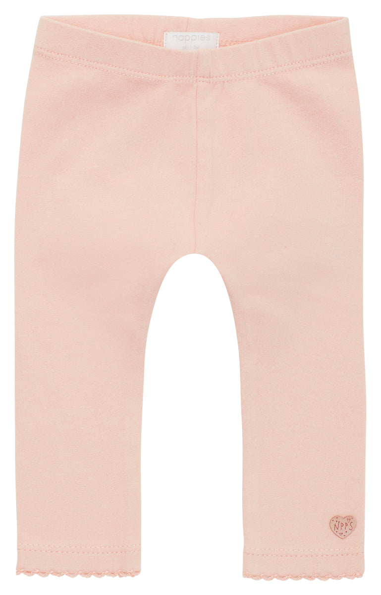 Sie können nie genug von diesen Hosen für Ihr Kind haben. Sie können sie mitallem kombinieren! Die Legging Salem hat einen elastischen Bund und ist untenan den Beinen mit einer Lochstickerei versehen.
