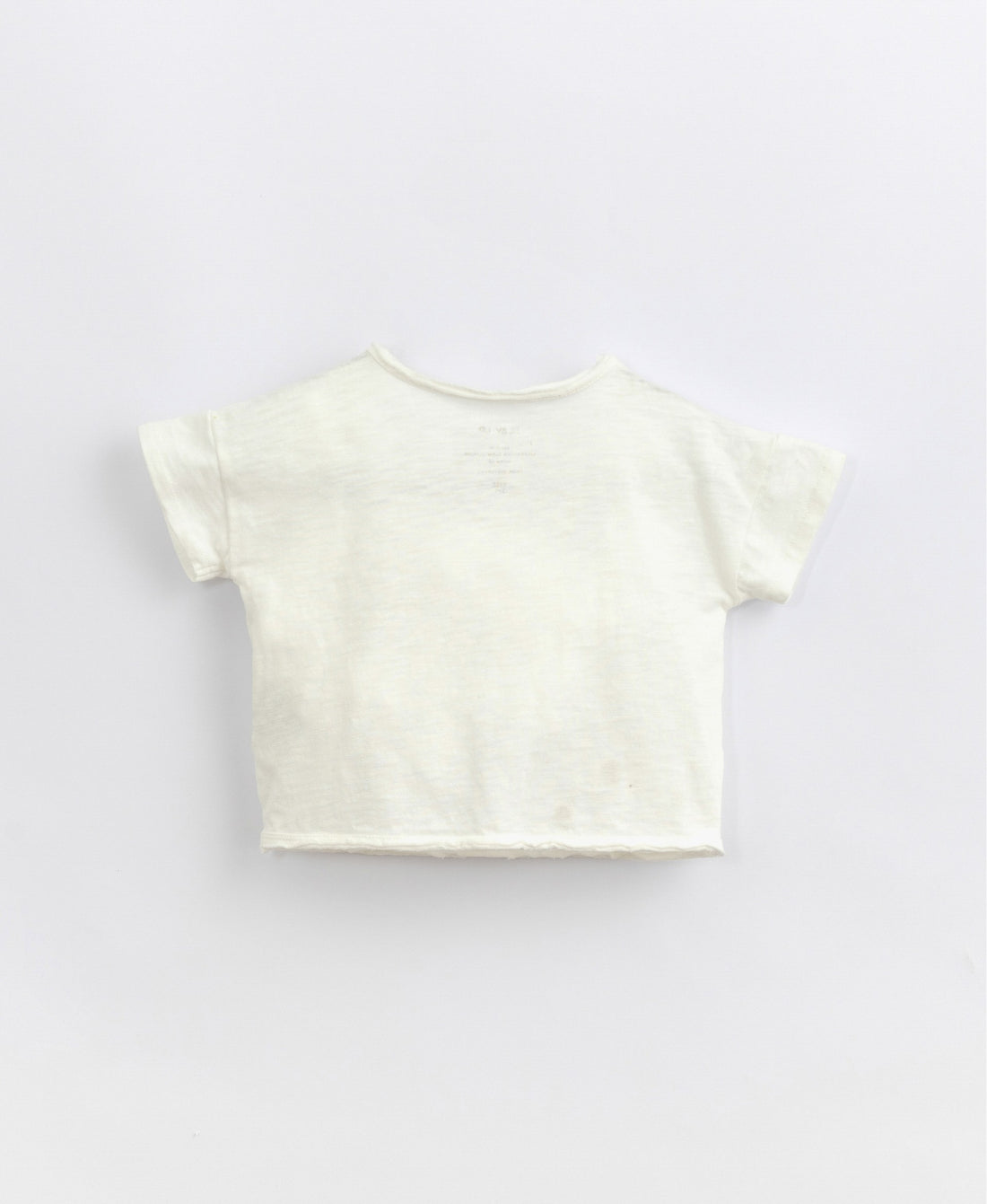 Play up -  Baby Shirt aus Biobaumwolle in weiß