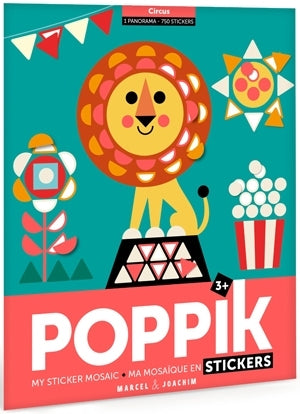 Poppik - Stickerposter Panorama Zirkus - AURYN Shop