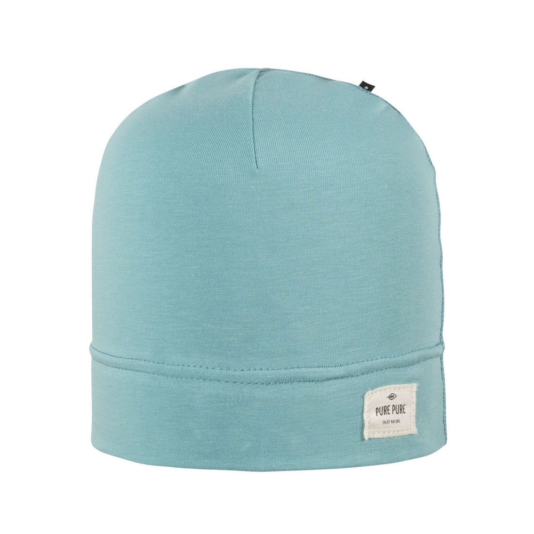 Weiche Beanie Mütze aus Bio-Baumwolle, hellblau von Pure Pure für Mädchen und Jungen