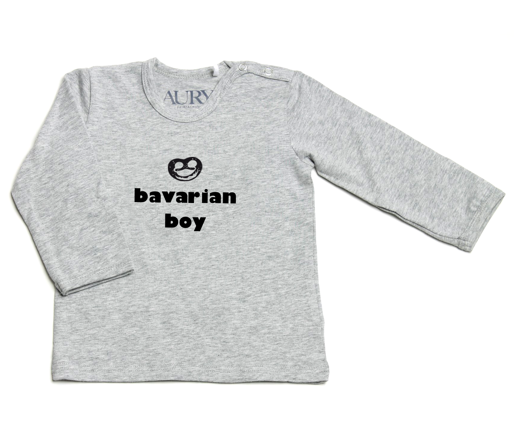 Auryn - Shirt grau bavarian boy schwarz - AURYN Shop